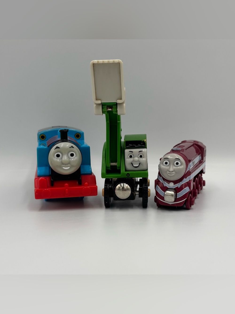 RARE Y2K Thomas the Train & Friends Motorized Thomas + Alfie & Caitlin Toy Lot